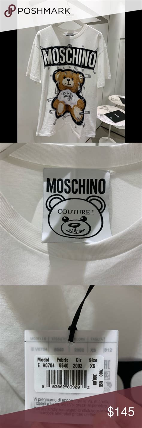 authenticity check real moschino tag